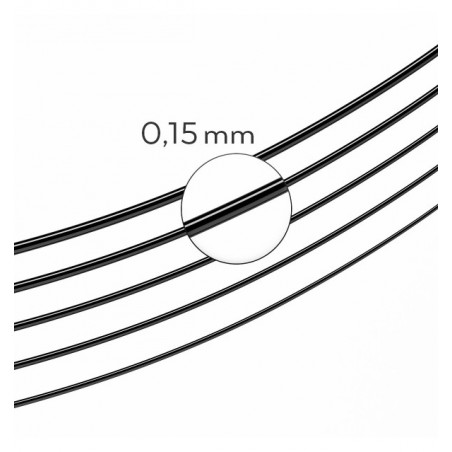 Silk, Black, L+, 0.15