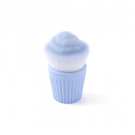 Escova de Pó Cupcake- Pastel Blue