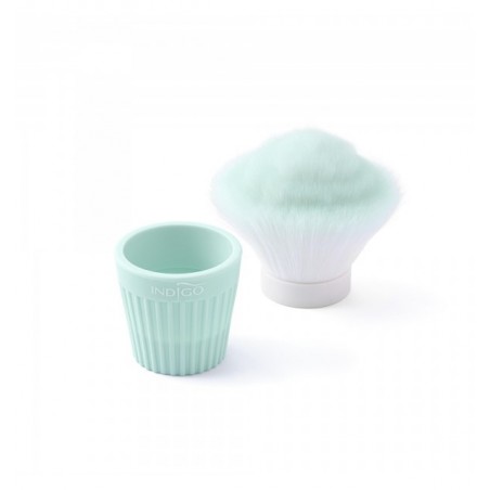 Escova de Pó Cupcake - Pastel Mint