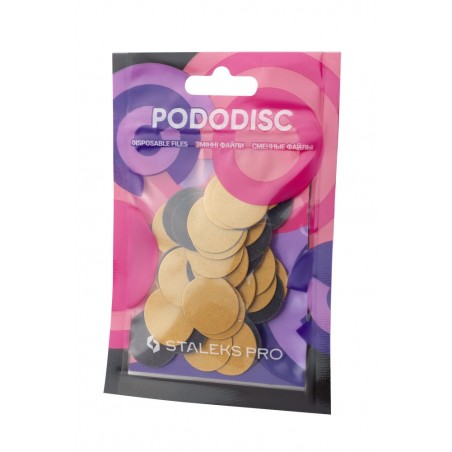 Refil Lima Descartável para disco de pedicure PODODISC Staleks Pro – 20mm – M – grão 240 (50un.)