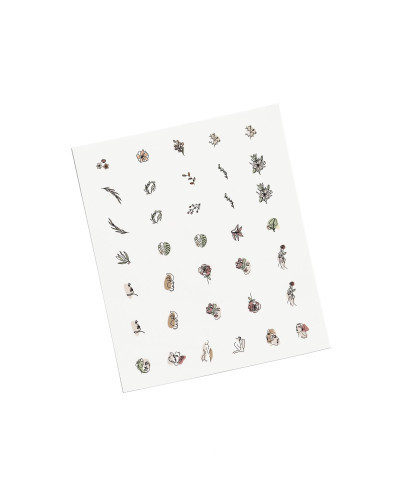 Nail Water Stickers 01