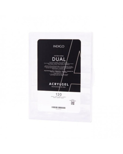 Acrygel - Moldes duplos (120 pcs)