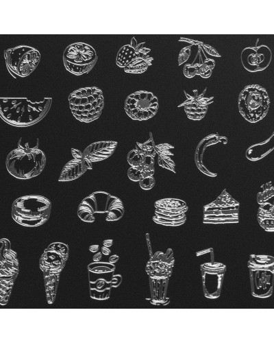 Foodie 1 stamping plate