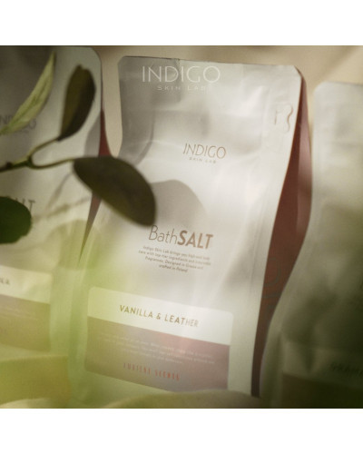 Sais de banho Vanilla & Leather - 700g