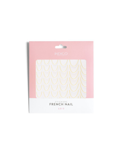 French Nail Stickers - Gold