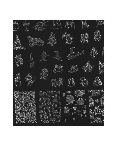 Winter 2 stamping plate