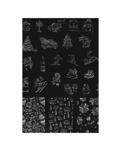 Winter 2 stamping plate