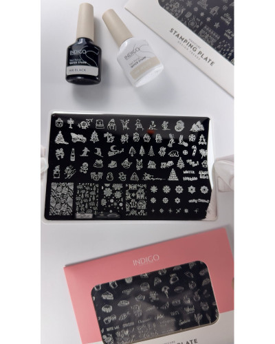 Winter 2 stamping plate