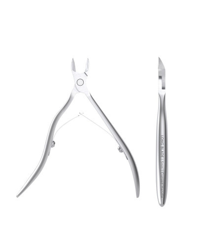 Alicate de cutículas 5 mm, pega curva