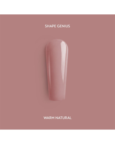 Shape Genius Warm Natural 15 g – Gel de Construção
