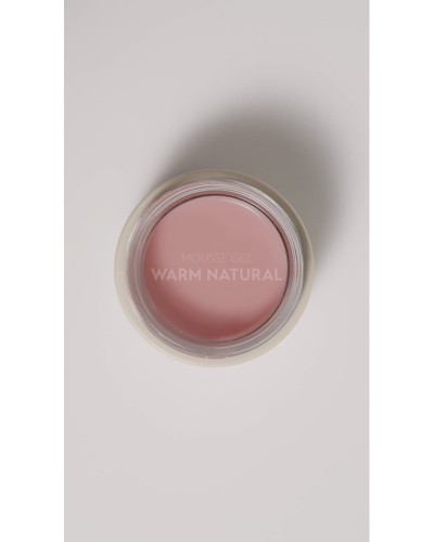 Warm Natural Mousse Gel – Gel Jelly Autonivelante - 50g
