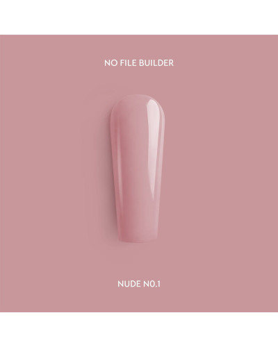 Nude Nº 1 No File Builder – Gel Construtor sem Limagem - 50g
