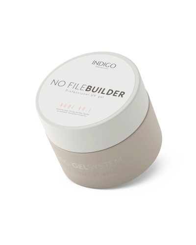 Nude Nº 1 No File Builder – Gel Construtor sem Limagem - 50g