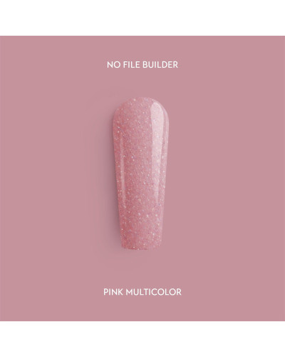 Pink Multicolor No File Builder 15 g