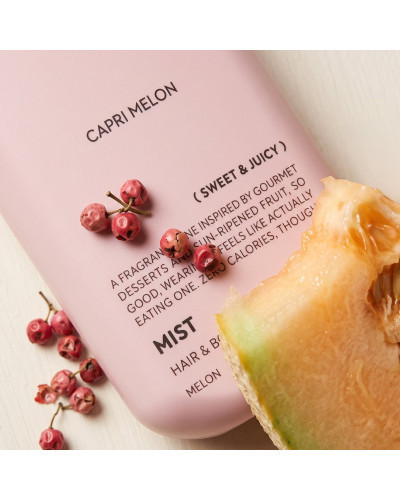 Capri Melon – Bruma Perfumada para Corpo e Cabelo 30 ml