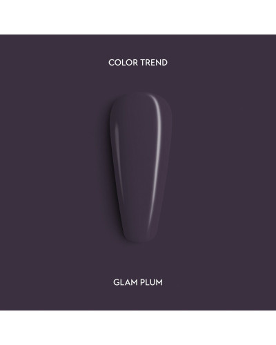 Glam Plum – Verniz Gel ameixa escuro 7 ml