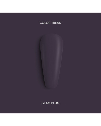 Glam Plum – Verniz Gel ameixa escuro 7 ml