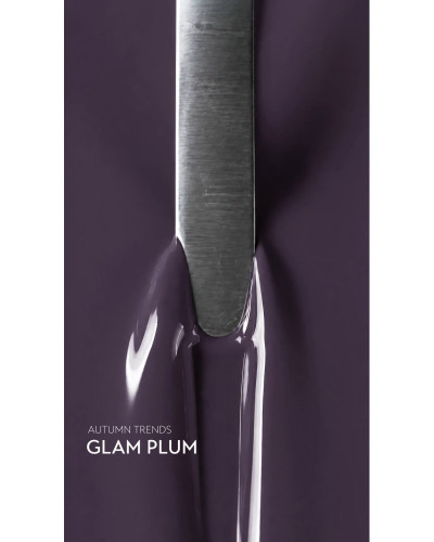 Glam Plum – Verniz Gel ameixa escuro 7 ml