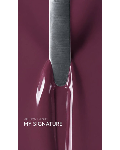 My Signature – Verniz Gel malva escuro 7 ml