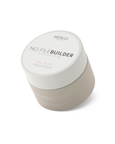 The Milky No File Builder 50 g – Gel de Construção Leitoso Sem Limagem Indigo Nails