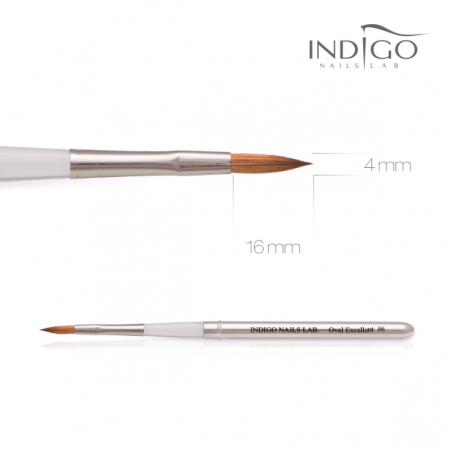Pincel Indigo Oval Excellent Nº 6